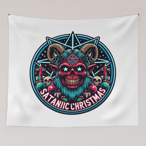 Item preview, Satanic Christmas designed and sold by Fastokart.