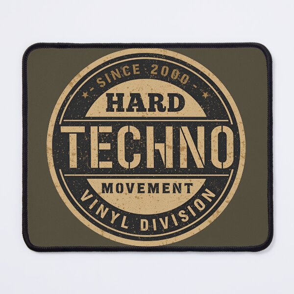Item preview, Hard Techno Movement – Industrial Club Culture Design designed and sold by |TRSSHOP|.