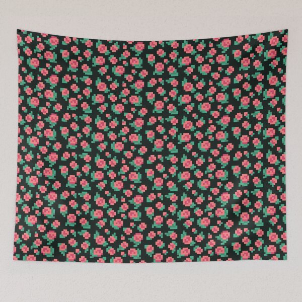 Item preview, Simple Pixel Rose Pattern designed and sold by Hankonen.