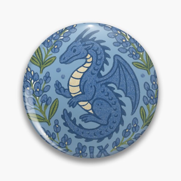 Item preview, Bluebonnet Dragon designed and sold by FrictionMaxxing.