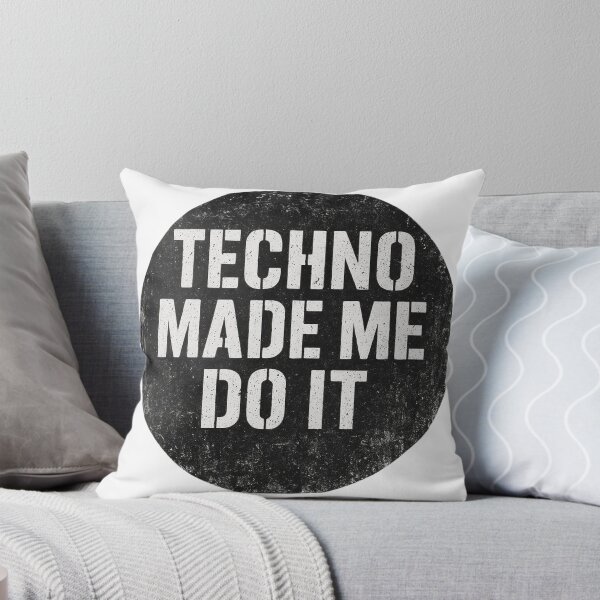 Item preview, El techno me obligó a hacerlo: un diseño rave con una declaración audaz designed and sold by |TRSSHOP|.