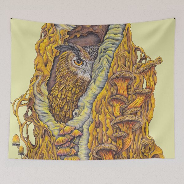 Item preview, The Watching Owl designed and sold by Christina Plumb.
