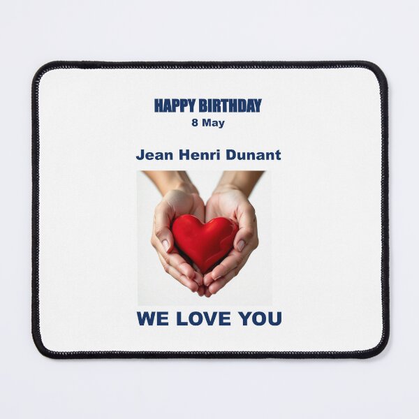 Item preview, Tribute to Jean Henri Dunant — 8 May designed and sold by ariksworld.