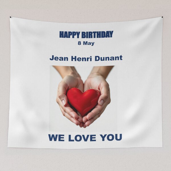 Item preview, Tribute to Jean Henri Dunant  — 8 May designed and sold by ariksworld.