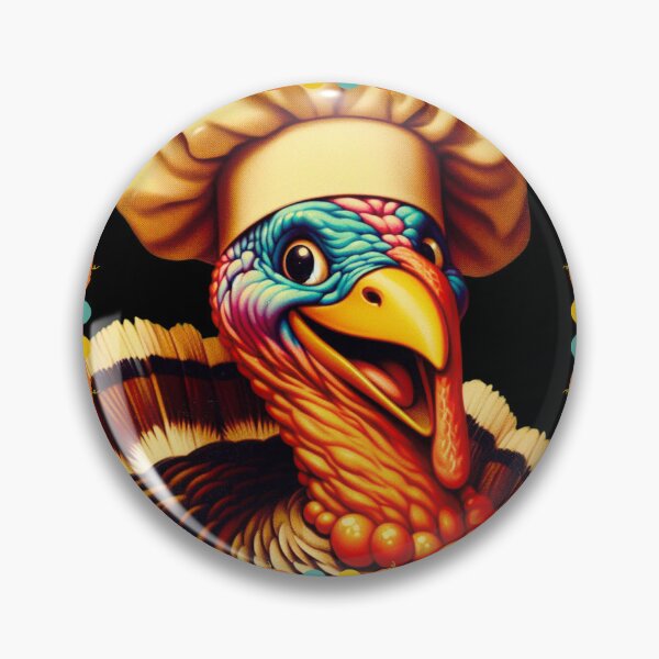 Item preview, Happy Turkey Chef designed and sold by theflandonian.