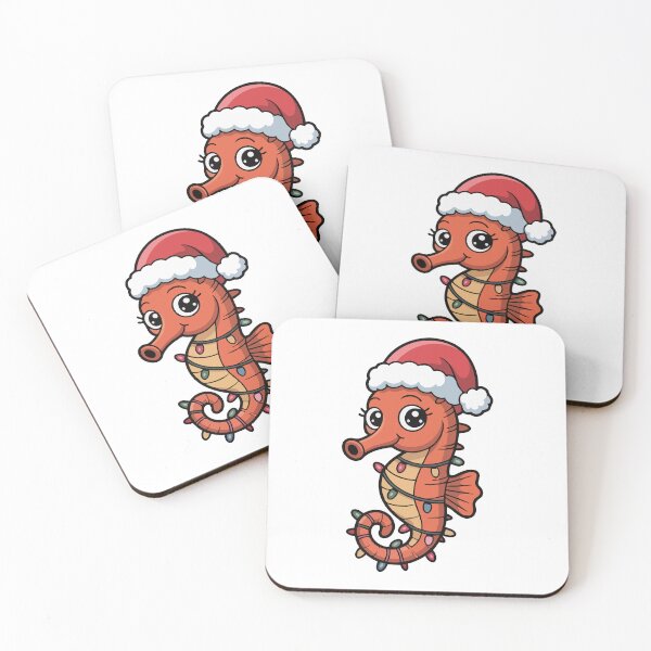 Item preview, Christmas Seahorse Santa designed and sold by jkrphoto.