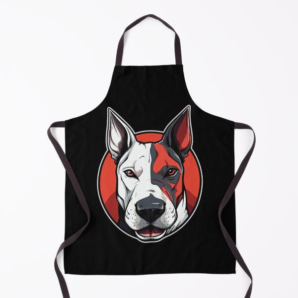 Item preview, Pitbull with red pattern – Strong dog design designed and sold by drizzd.