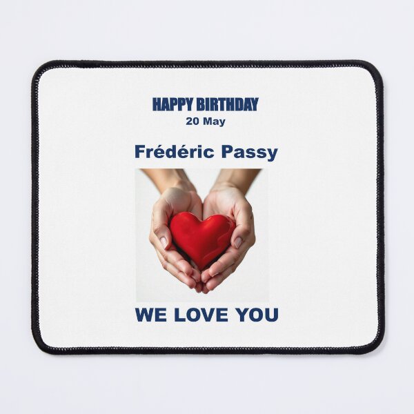 Item preview, Tribute to Frédéric Passy — 20 May designed and sold by ariksworld.