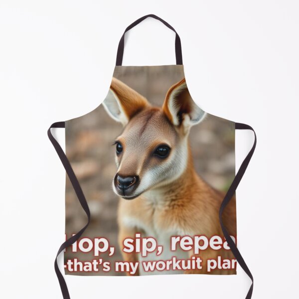 Item preview, Kangaroo//Hop, sip, repeat — that’s my workout plan designed and sold by SSMC DREAM DESIGN.