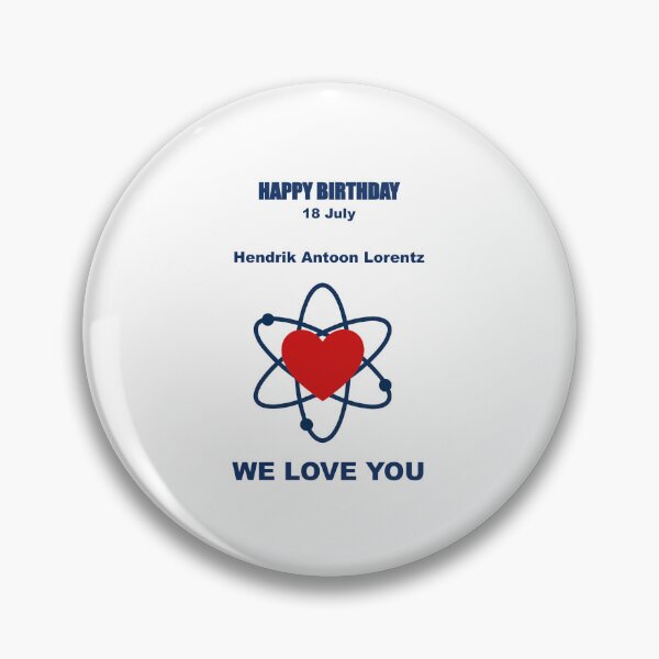 Item preview, Tribute to Hendrik Antoon Lorentz  — 18 July designed and sold by ariksworld.