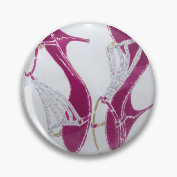 Item preview, Silver Raspberry Vintage Heel Shoe Advert designed and sold by ninetiestore.