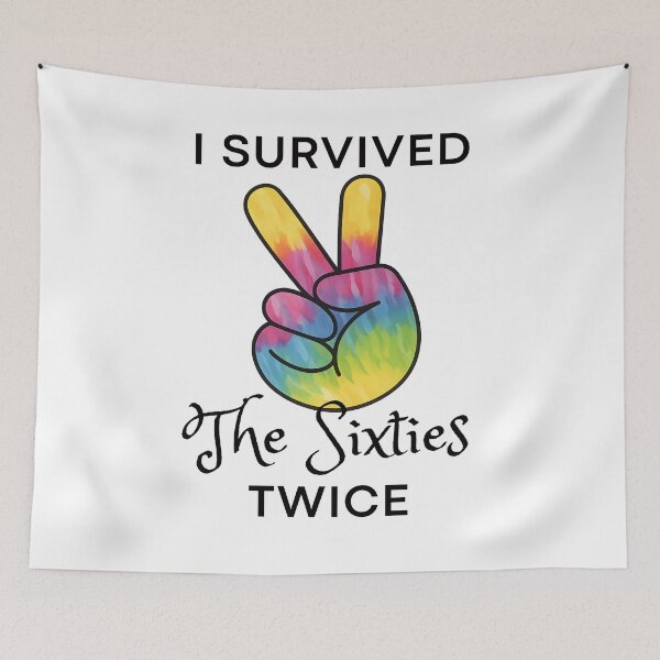 Item preview, Copy of I Survived The Sixties Twice designed and sold by stephenflashart.