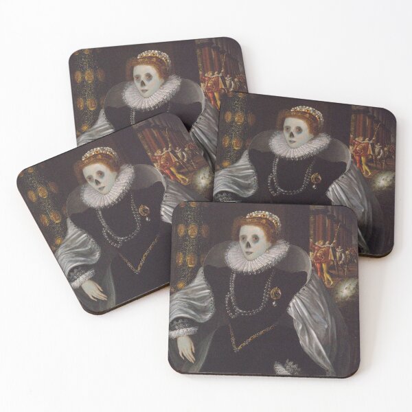 Item preview, Queen Elizabeth I as a Zombie designed and sold by Vintage Designs +.