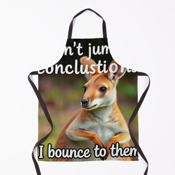 Item preview, Kangaroo//I don’t jump to conclusions, I bounce to them designed and sold by SSMC DREAM DESIGN.