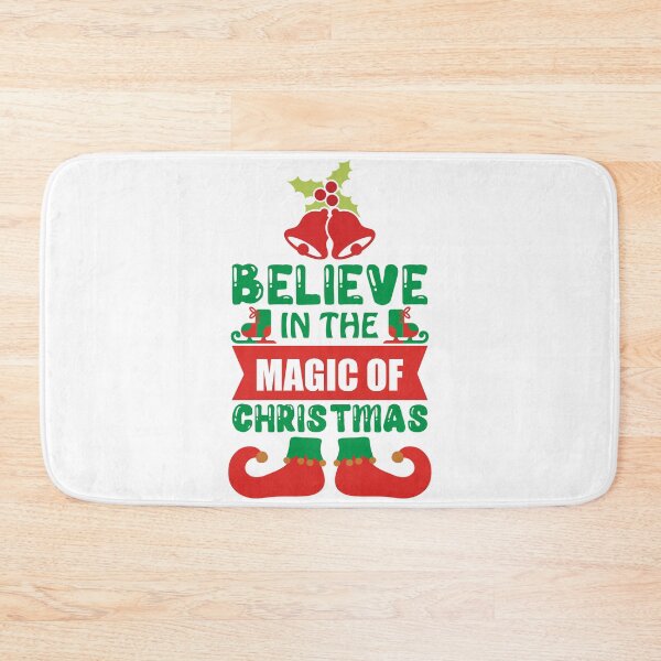Item preview, Believe in the Magic of Christmas - Inspiring Holiday Quote designed and sold by FuzionRaptor.