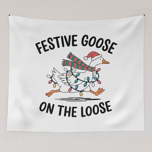 Item preview, Xmas Silly Goose Quote The On Funny Loose Goose Festive designed and sold by Rackaam777Art.