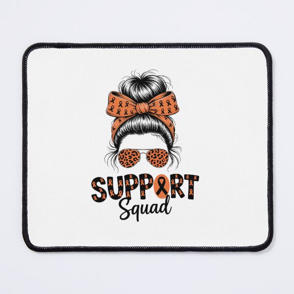 Item preview, Leukemia Awareness Cancer Leopard Orange Ribbon designed and sold by MaryoKing.