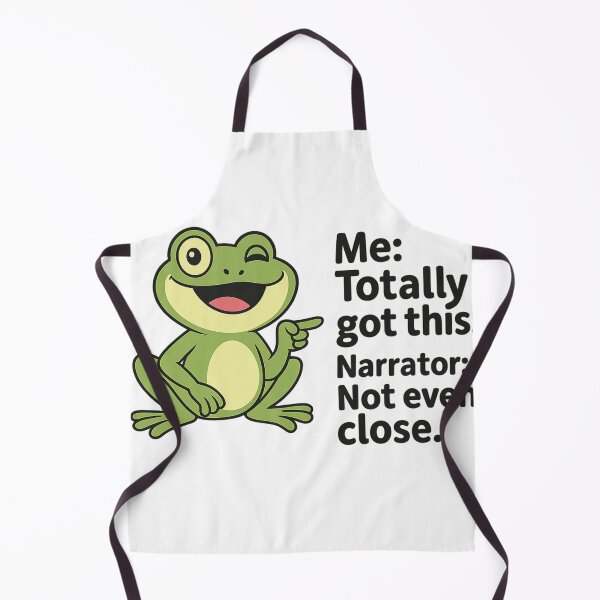 Item preview, Funny Frog "Totally Got This" Narrator Quote Sarcastic Humor designed and sold by haitrieuic96.