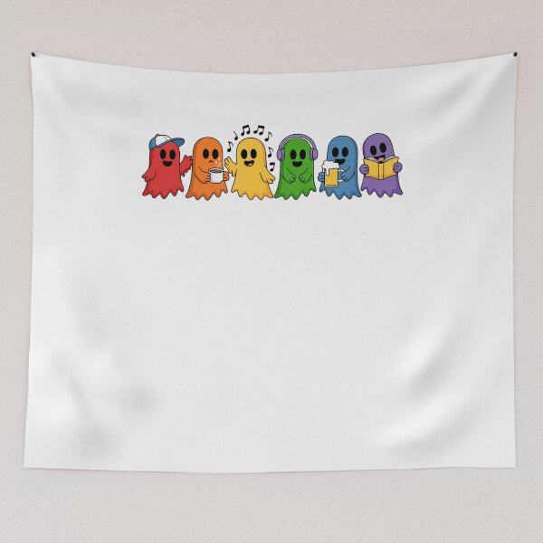 Item preview, Lgbtq Ghost Lgbt Halloween Rainbow Gay Pride designed and sold by MaryoKing.