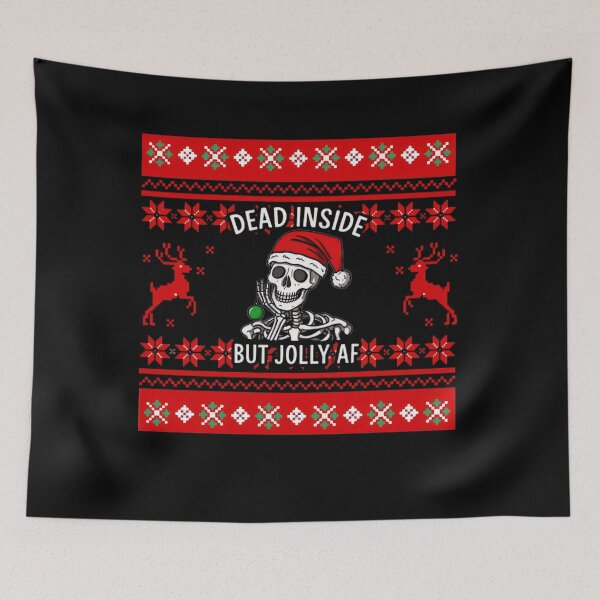 Item preview, Essential Retro But Vintage Inside Dead Af Classic Jolly Christmas designed and sold by SmithWSTaRR.