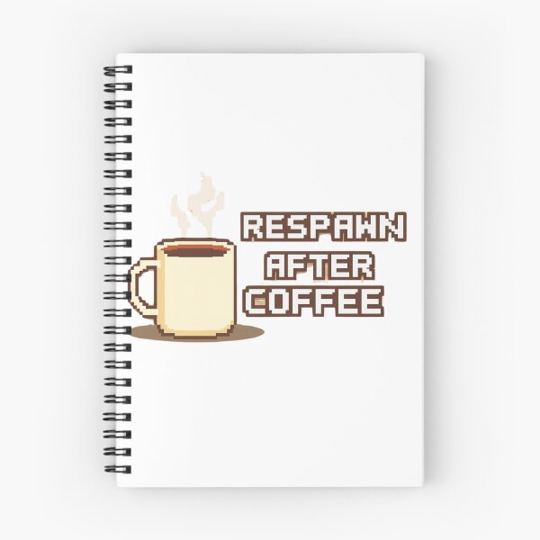 Item preview, Respawn After Coffee – Gamer Fuel Design designed and sold by Low Key Revolt.
