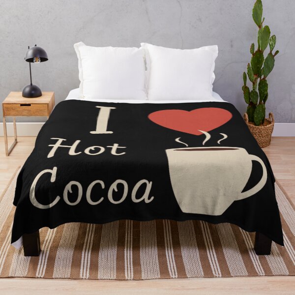 Item preview, I Love Hot Cocoa Warm Drink Fan designed and sold by rustyroofco.