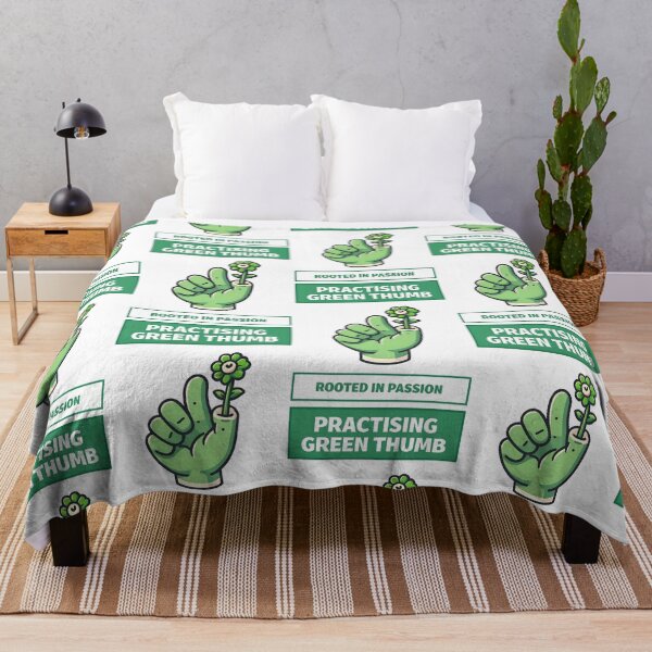 Item preview, Practising Green Thumb Rooted in Passion Funny Gardening Design designed and sold by TeeTimeTreasure.