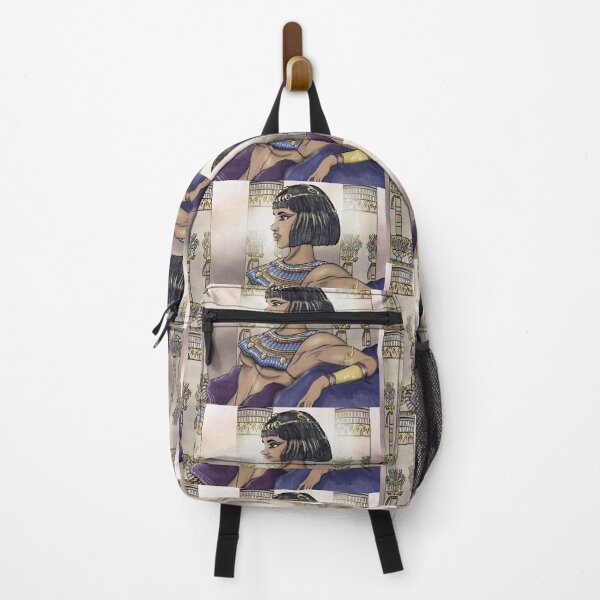 Item preview, Cleopatra Queen of Egypt hand drawn portrait art designed and sold by Vintage Designs +.