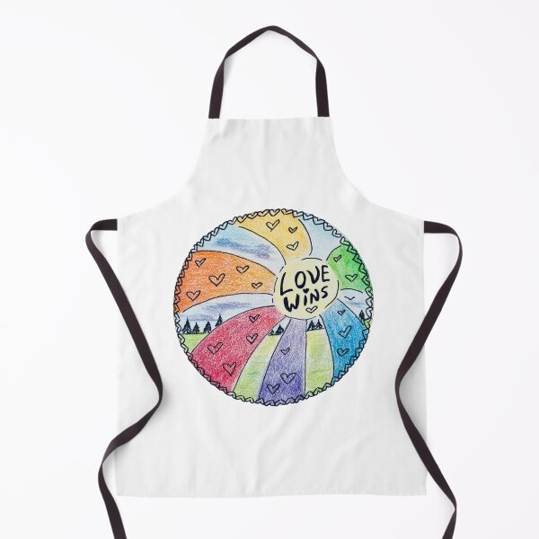 Item preview, Original Drawing “Love Wins” - LGBTQIA Pride Art designed and sold by JamesDArting.