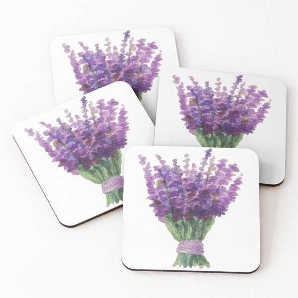 Item preview, Lavender Bouquet Watercolor designed and sold by Pacika.