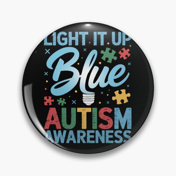 Item preview, Light It Up Blue Autism Awareness designed and sold by MaryoKing.