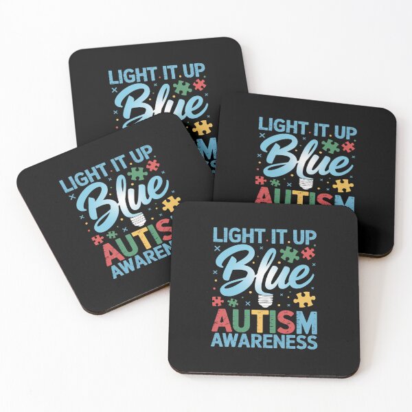 Item preview, Light It Up Blue Autism Awareness designed and sold by MaryoKing.