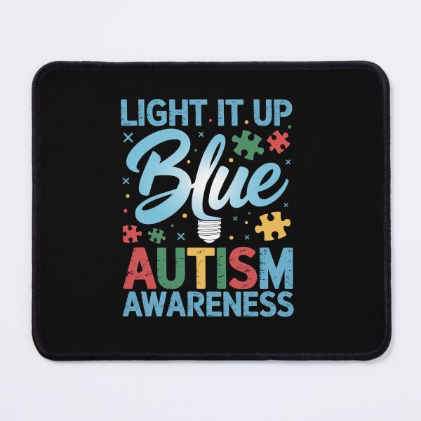 Item preview, Light It Up Blue Autism Awareness designed and sold by MaryoKing.