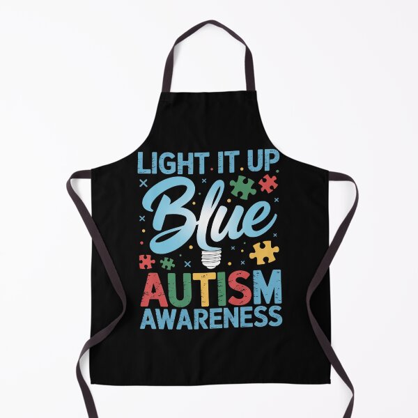 Item preview, Light It Up Blue Autism Awareness designed and sold by MaryoKing.