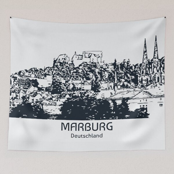Item preview, Marburg - Deutschland designed and sold by Lakeric Cityscapes.