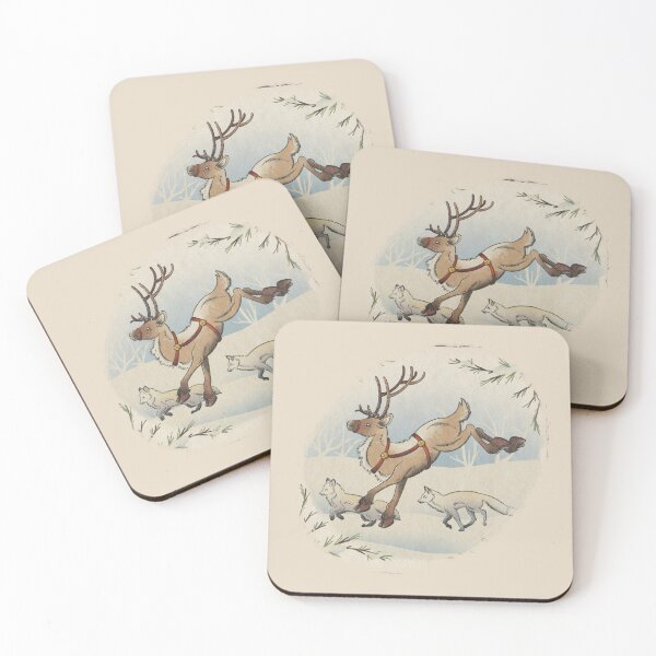 Item preview, Dashing Through the Snow designed and sold by WhaleAndAphid.
