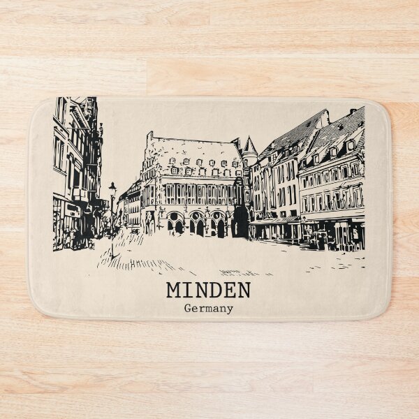 Item preview, Minden - Germany designed and sold by Lakeric Cityscapes.