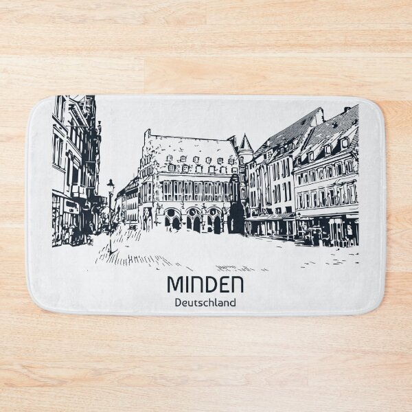 Item preview, Minden - Deutschland designed and sold by Lakeric Cityscapes.