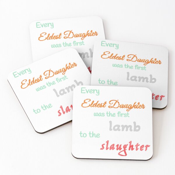 Item preview, Eldest daughter lyric design.  designed and sold by RennlyDesigns.