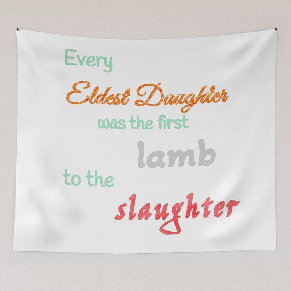 Item preview, Eldest daughter lyric design.  designed and sold by RennlyDesigns.