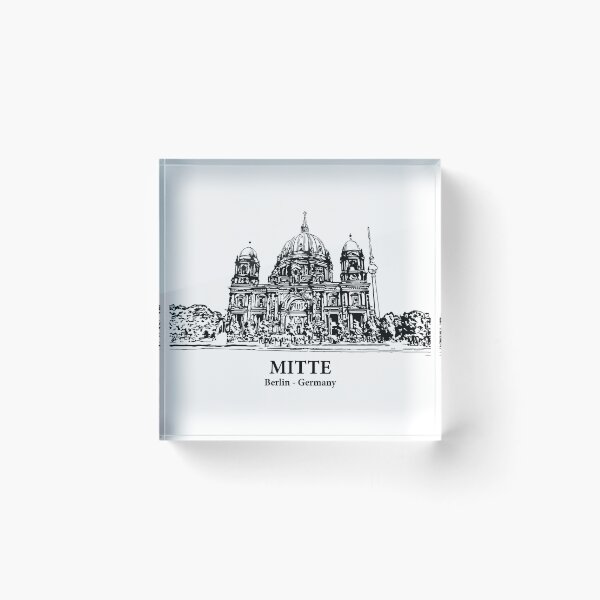 Artikelvorschau, Mitte - Deutschland entworfen und verkauft von Lakeric Cityscapes.
