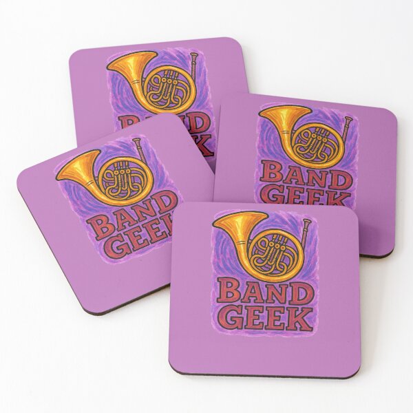 Item preview, French Horn Band Geek designed and sold by FrictionMaxxing.