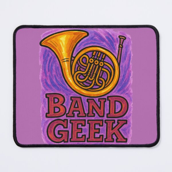 Item preview, French Horn Band Geek designed and sold by FrictionMaxxing.