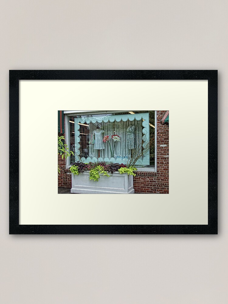 Alternate view of Salisbury Shop Framed Art Print
