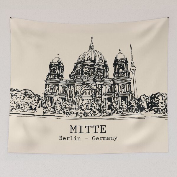 Artikelvorschau, Mitte - Deutschland entworfen und verkauft von Lakeric Cityscapes.