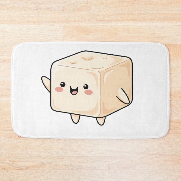 Item preview, Happy Kawaii Tofu designed and sold by kittymerchph.