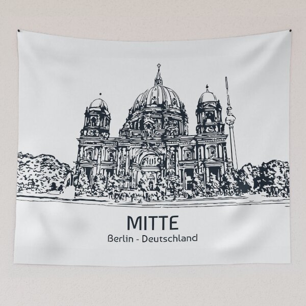 Artikelvorschau, Mitte - Deutschland entworfen und verkauft von Lakeric Cityscapes.