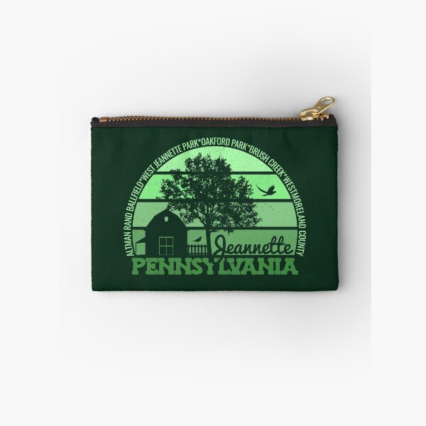 Item preview, Jeanette Pennsylvania Sunset Retro Vintage Local Pride Logo designed and sold by CRHPOD20.