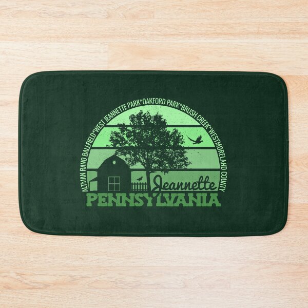 Item preview, Jeanette Pennsylvania Sunset Retro Vintage Local Pride Logo designed and sold by CRHPOD20.