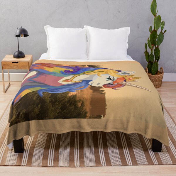 Item preview, Rainbow Unicorn Princess Thinks This Place is a Dump designed and sold by KlakkDrawsStuff.